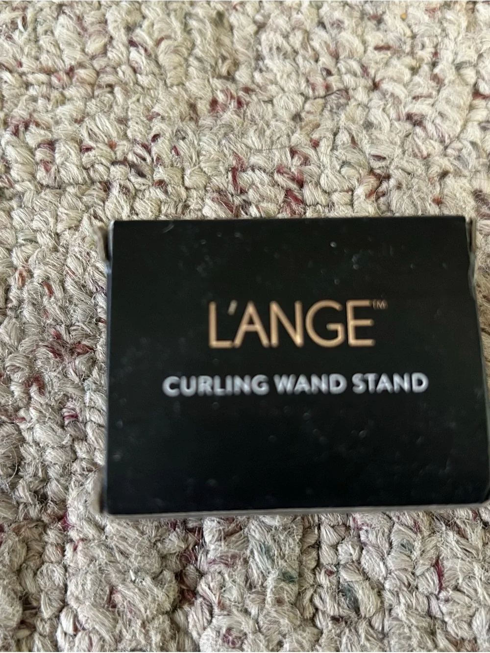 L'ANGE Black and Gold Curling Wand Stand